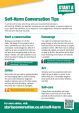 Self-harm conversation tips