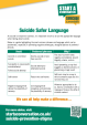 Suicide safer language